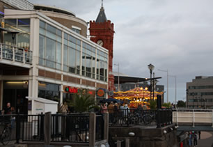 Cardiff Bay waterfront