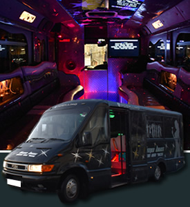 Party limo bus