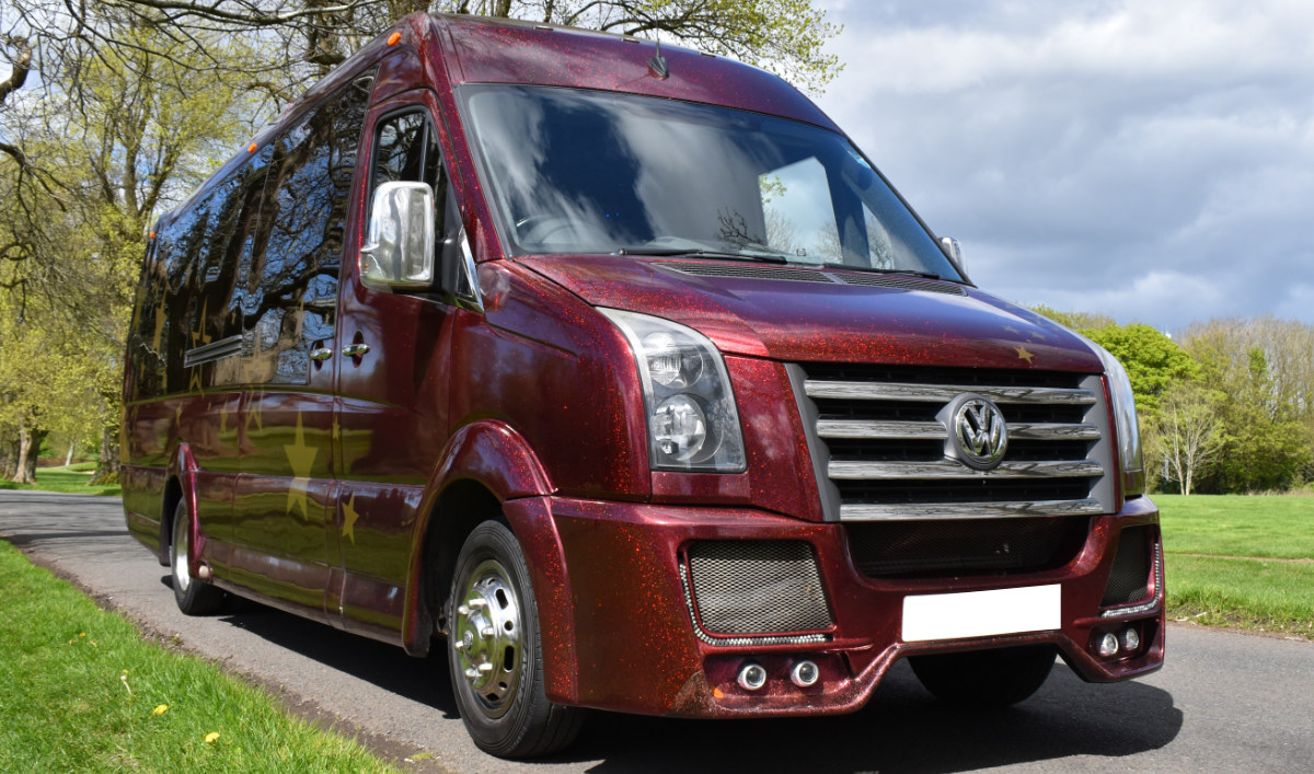 16-seater minibus