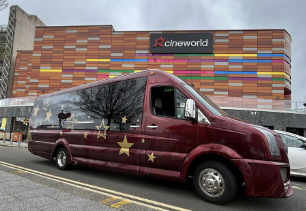 Minibus in Cardiff