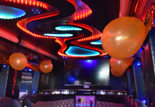 Minibus interior lighting