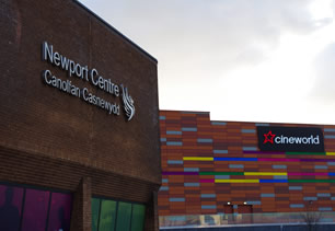 Newport city centre